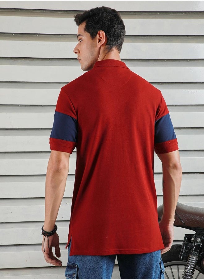HIGH STAR - Men Maroon T-shirts - Image 1