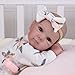 Milidool Lifelike Reborn Baby Dolls Girl  20 Inch Realistic Newborn Baby Dolls with Poseable Body Real Life Baby Dolls with Accessories for 3 Year Old Girls Gifts Pretend Play Collection - Image 4