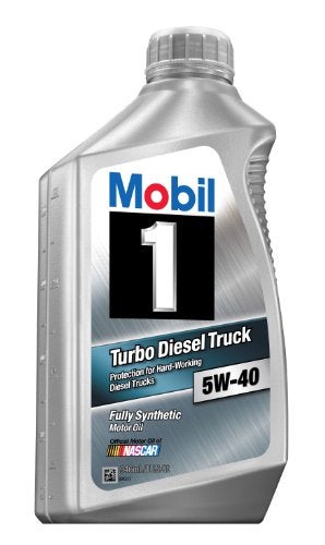 Mobil 1 98HM64 5W40 Turbo Diesel Truck Synthetic Motor Oil 1 Quart has been changed to item number 122253 - Image 1