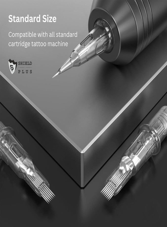 SHIELD PLUS 7RL (10 Pcs), 5RS (5 Pcs), 13M1 (5 Pcs) Round Liner, Round Shader, Magnum Cartridges - Image 5