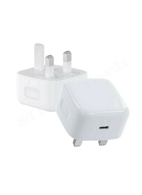 "High-Speed USB-C Power Adapter with Lightning Cable for iPhone 14, 13, 12, 11 Pro - Fast Charging and Data Transfer for Your Apple Devices"