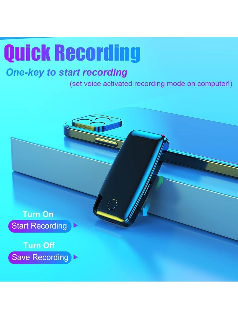 Topcore Voice Recorder, 64GB Voice Activated Recorder with 704 Hours Recording Capacity, MP3 Records, 30 Hours Battery Time Portable Recording Devices  - Image 2