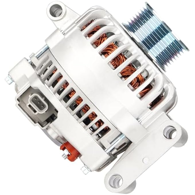 SEHNSUCHT New Alternator 7.3 7.3L for Ford F250 F350 Super Duty Diesel 2002-2003, for Excursion 7.3L V8 2002-2003, 110Amp 12V, Replace for 8316, 334-2539 - Image 1