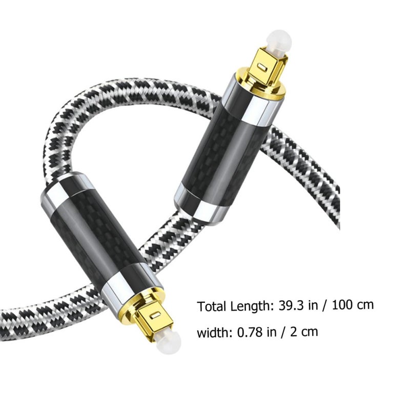 Gold Plated Digital Optical Audio Cable Male to Male for Home Theater Sound Bar DVD Amplifier - Image 3