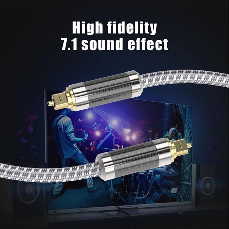 Gold Plated Digital Optical Audio Cable Male to Male for Home Theater Sound Bar DVD Amplifier - Image 5