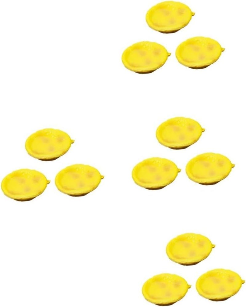 4 Sets Artificial Egg Tart Display Models Realistic Fake Dessert Props For Photography Teaching - Image 1