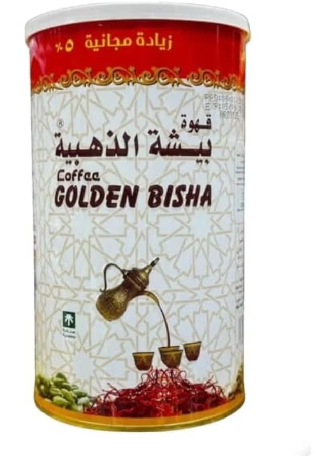 قهوة بيشة الذهبية قهوة عربية 500 جرام