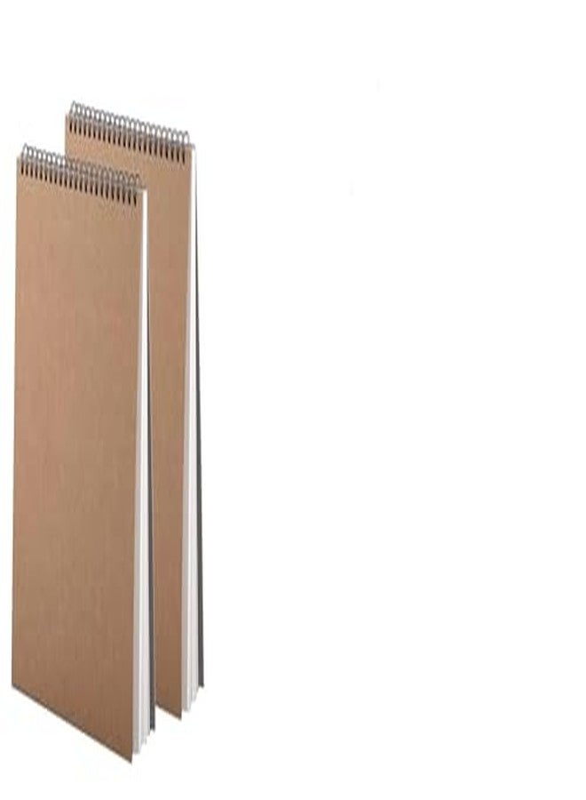 ECLET Acrylic 50 Sheet A5 Sketchbook Pack of 2-5.8 X 8.3 Inch 140 GSM| Top Spiral-Bound Sketchpad for Artists | Sketching and Drawing Acid Free Paper, for Doodling for Professional & Acadmic Use(D) - Image 4