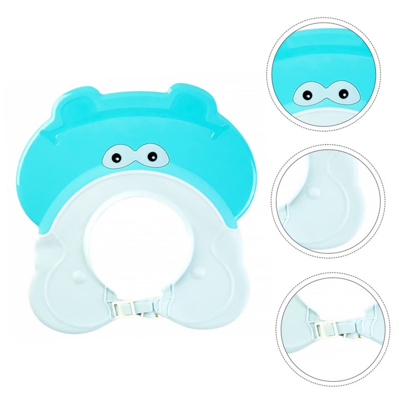 Waterproof Baby Shower Cap Eyes Protector Bath Hat For Infants And Toddlers - Image 5