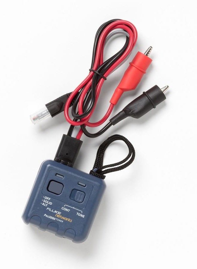 Fluke Networks مجموعة مولد الصوت وبروبي Pro3000 من FLUKE networks 26000900، أزرق، مولد الصوت وبروبي (غير مصفاة) - Image 3
