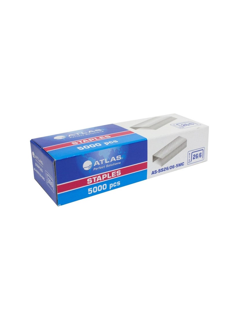 ATLAS 10-Pack Staple Pin Set Size 26/6 5000 Piece Per Set  - Image 2