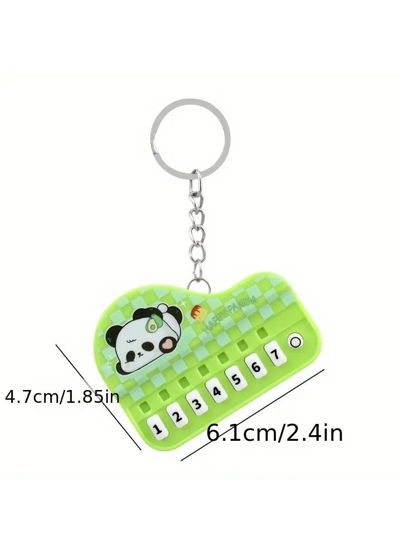 Gonice Piano Creative Mini Piano,Luminous Palm Music Electronic Piano Toy,Bag Hanging Accessories  - Image 3