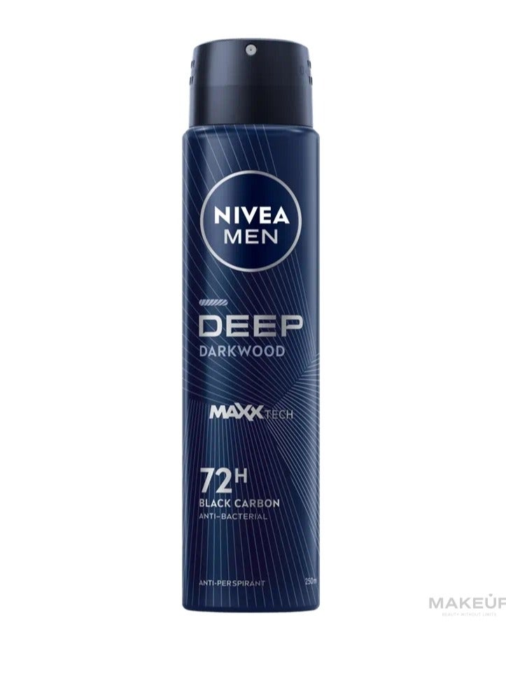 Nivea مزيل العرق العميق الجاف والنظيف للرجال، 150 مل - Image 1
