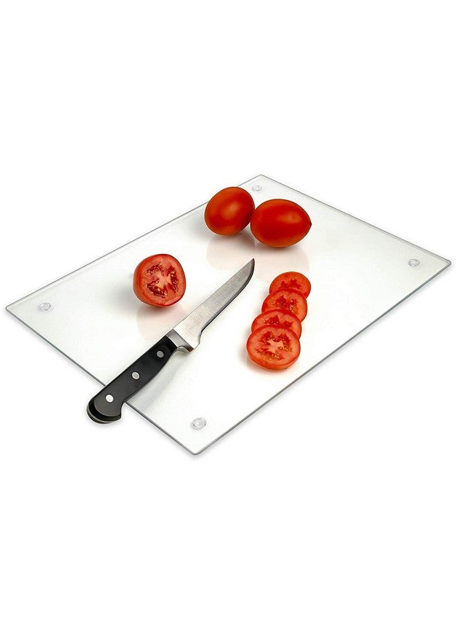 Light In The Dark Tempered Glass Cutting Board Long Lasting Clear Glass Scratch, Heat, Shatter Resistant, Dishwasher Safe. (XLarge 16x20") - Image 4