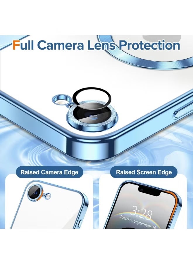 تايجر iPhone 17 Air Clear Case Compatible With MagSafe – Ultra-Clear Transparent Shockproof Cover + Tempered Glass Screen Protector for iPhone 17 Air 6.5-inch | Anti-Scratch Crystal HD Hard Back with MagSafe Magnetic Ring, Drop Protection & Full-Edge Shield for UAE Buyers - Image 5