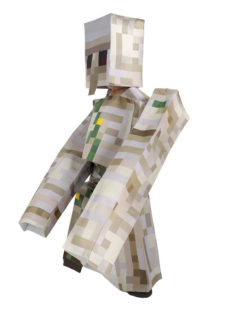 ماين كرافت تنكر الأطفال اللباس الحديد غولم تأثيري المرحلة ازياء الأطفال ازياء - Image 2