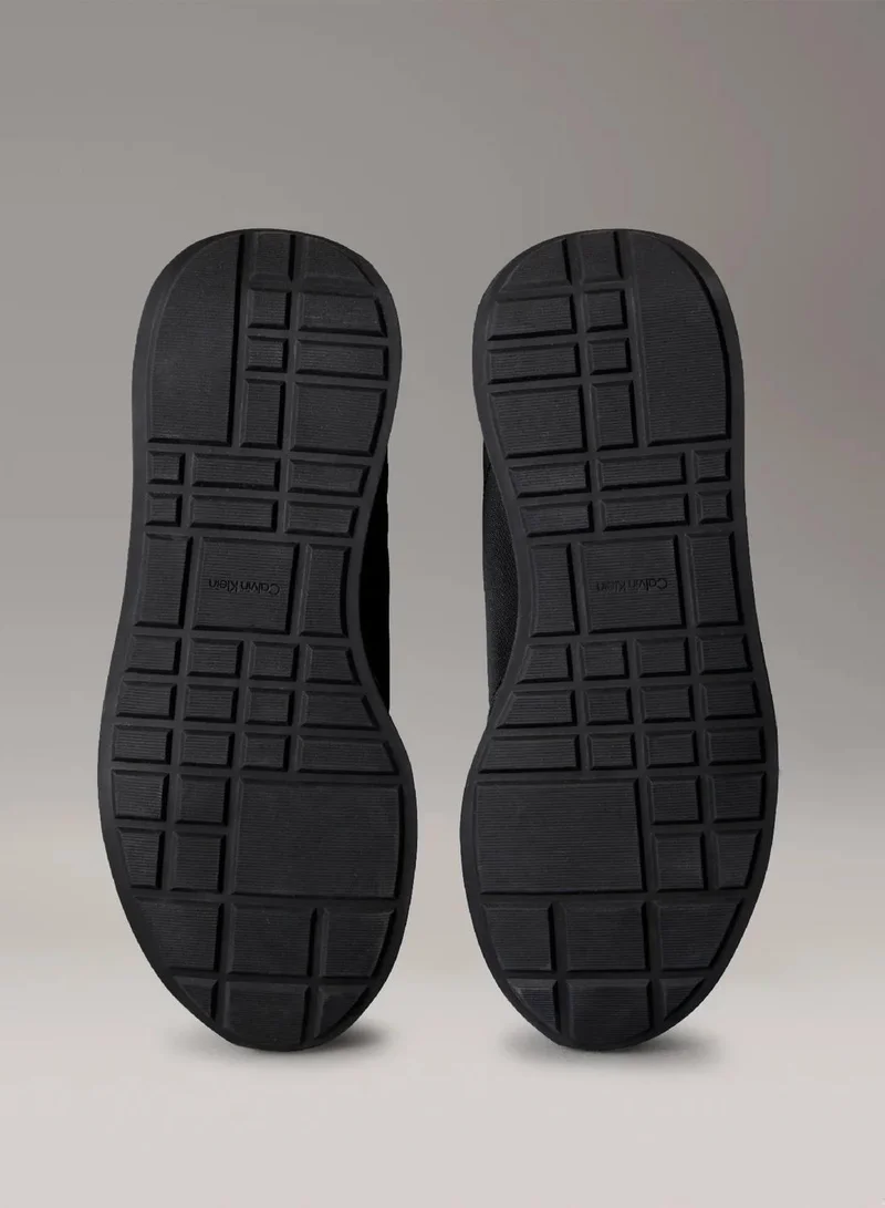 Calvin Klein  Suede Mix Signature Logo Runner Trainers for Women | Best Price UAE