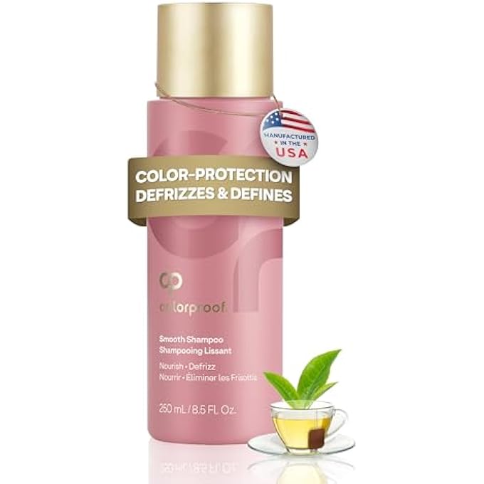ColorProof SMOOTH SHAMPOO, FOR FRIZZY COLOUR-TREATED HAIR, SMOOTHS, SOFTENS & CONTROLS FRIZZ, SULPHATE-FREE, VEGAN, 251ML - Image 2