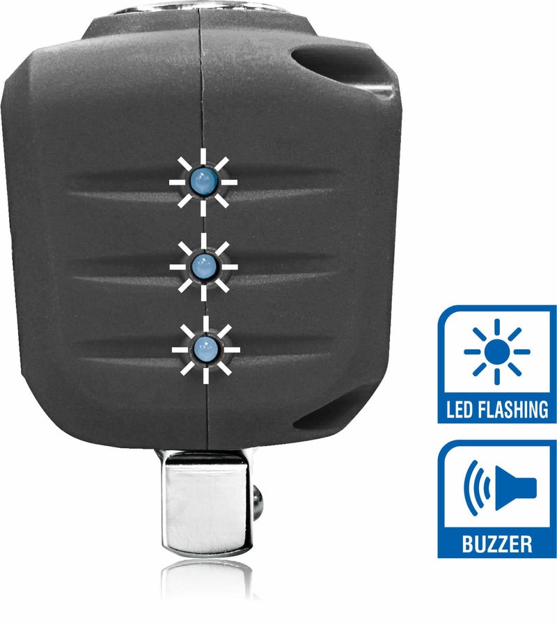 Durofix RM602-4A (25 to 250 ft-lbs.) Digital Torque Adapter with Buzzer and LED Flash Notification – ISO 6789 Standards with Certificate of Calibration - Image 2