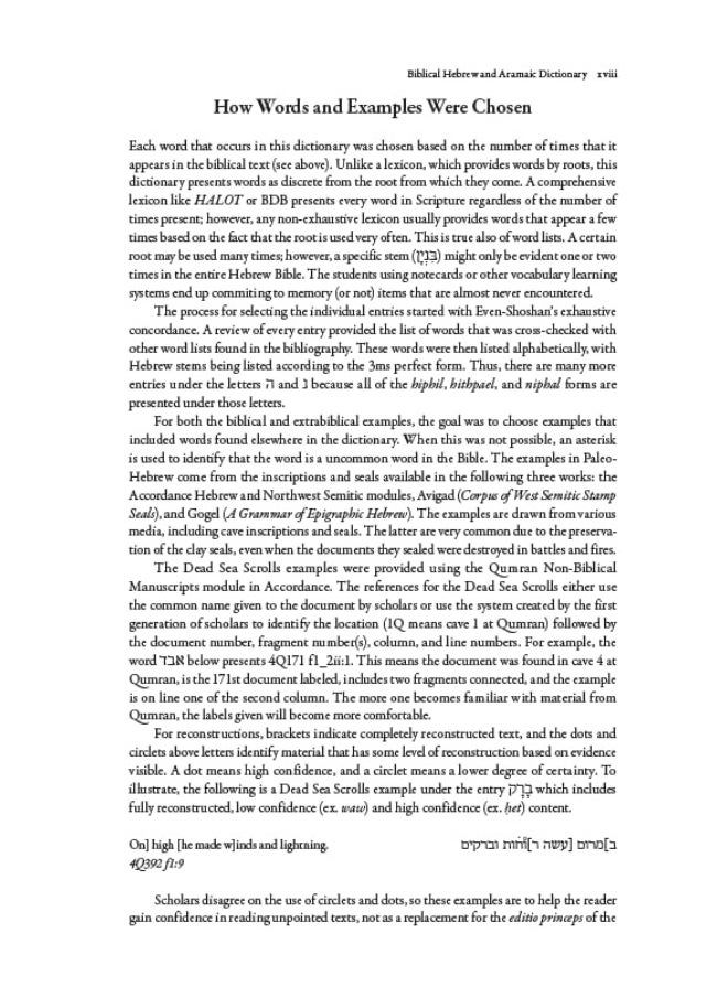 Biblical Hebrew and Aramaic Dictionary  - Image 4