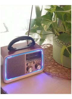 TIGER Radio with Bluetooth, SD Card Slot, USB & AUX Port – Portable Wireless Radio Speaker for Music, FM/AM Radio, Multi-Function Audio Player for Home, Office & Travel  - Image 4
