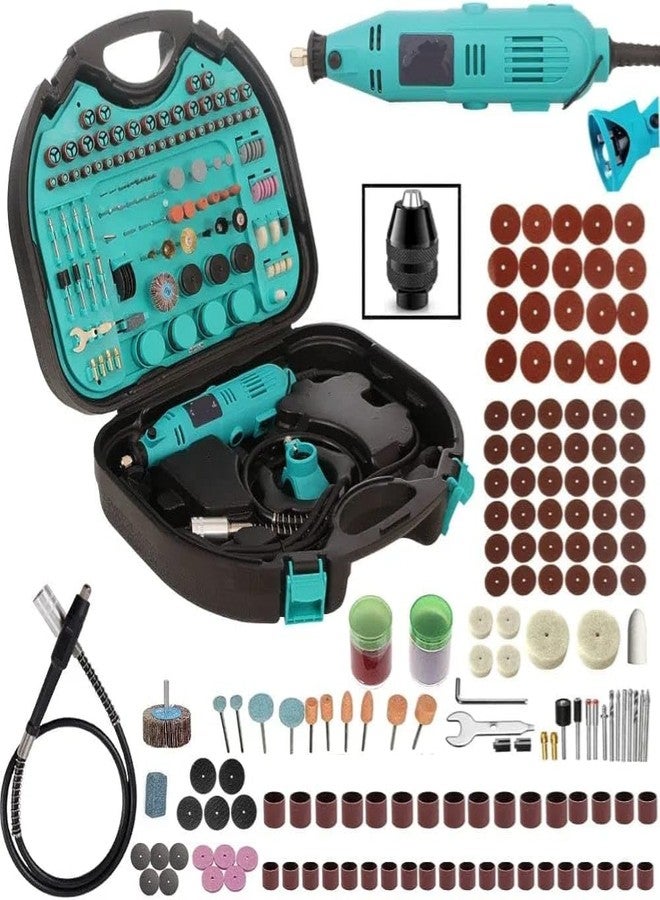 HELLARO Multifunctional Mini Rotary Die Grinder Kit with Flexible Shaft and 252 Pieces of accessories with 3 mm chuks 6 month's warranty (253PC) - Image 1