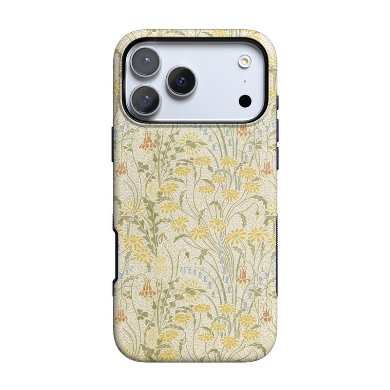 Casely iPhone 17 Pro Case | Boho Blooms | Golden Floral | Bold Protective Design | Compatible with MagSafe - Image 1