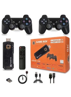 8K HD Video Game Console Whit 10000+ Games Classic Retro TV Game Console Android Gaming Dual OS 3D PSP Console Stick For PS1/FC