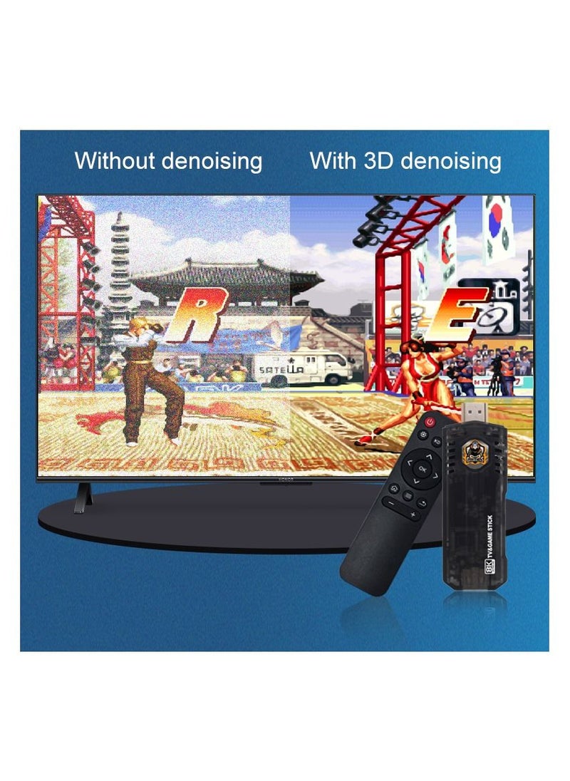 Generic - 8K HD Video Game Console Whit 10000+ Games Classic Retro TV Game Console Android Gaming Dual OS 3D PSP Console Stick For PS1/FC - Image 1