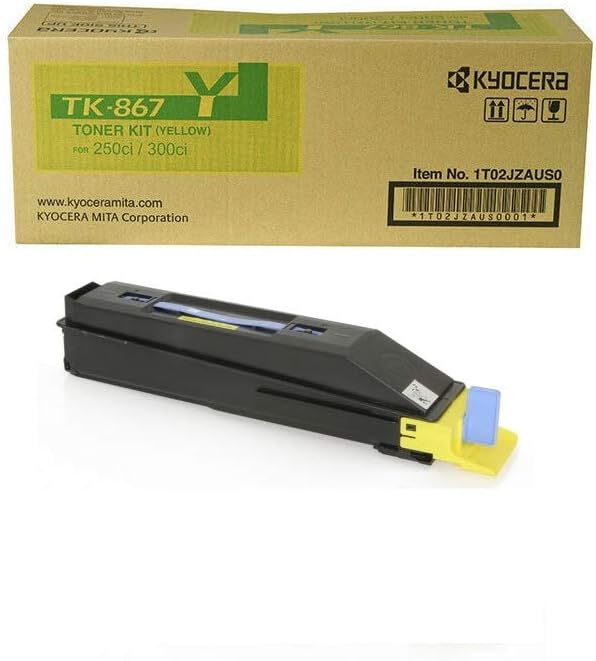 KYOCERA KYOCERA TASKALFA 300CI 1TK867Y SD Yellow Toner  KYOCERA OEM Toner