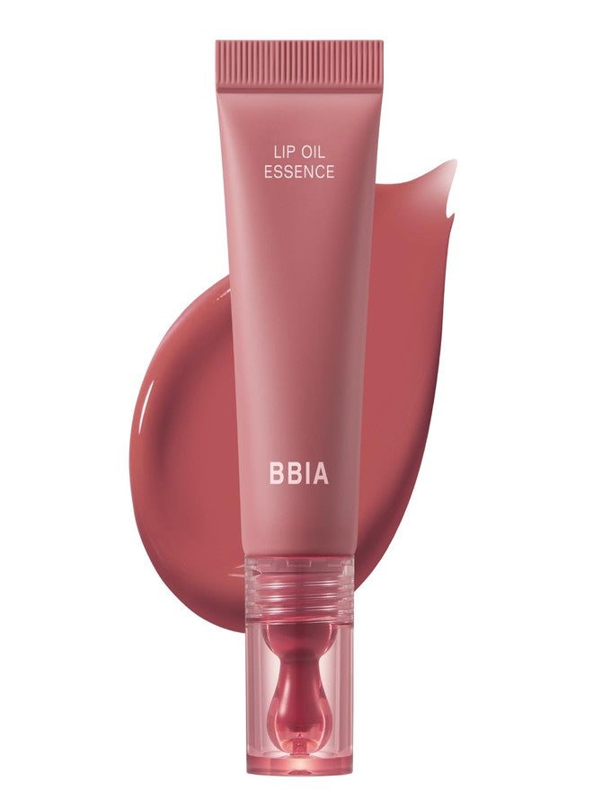 BBI@ BBIA BBIA Lip Oil Essence - High-Shine Moisturizing Lip Treatment Non-Sticky Glossy Finish with Nourishing Oils Hydrating Korean Lip Gloss for Chapped Dry Lips Vegan K-Beauty Lip Care (02 ROSE ESSENCE - Image 1