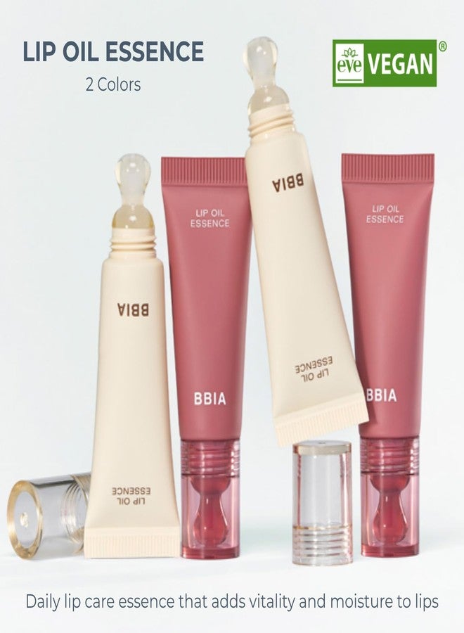 BBI@ BBIA BBIA Lip Oil Essence - High-Shine Moisturizing Lip Treatment Non-Sticky Glossy Finish with Nourishing Oils Hydrating Korean Lip Gloss for Chapped Dry Lips Vegan K-Beauty Lip Care (02 ROSE ESSENCE - Image 2