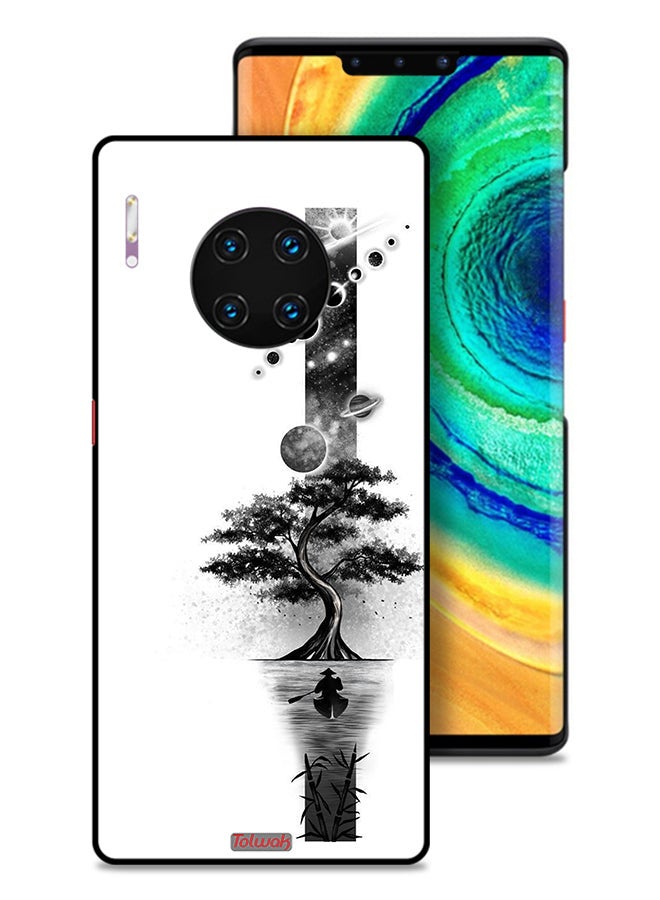 Tolwak Huawei Mate 30E Pro 5G Protective Case Cover Earth Space Art - Image 1