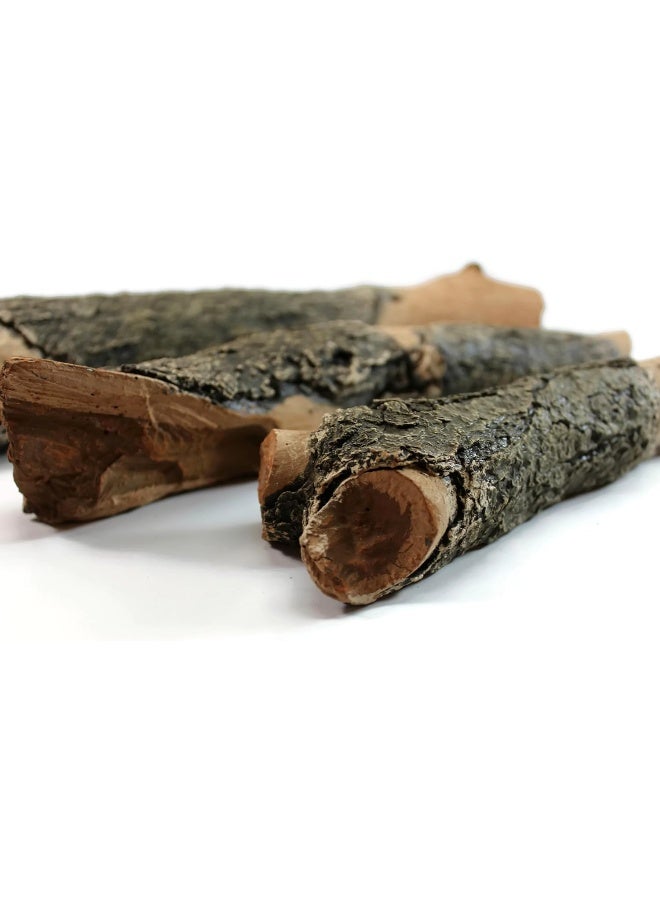 Midwest Hearth Midwest Hearth Gas Logs Deluxe Decorative Branch and Twig Set  Cast from Real Logs and Hand Painted in USA Oak 3Piece  - Image 4