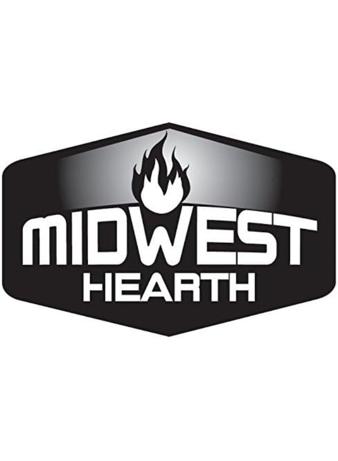 Midwest Hearth Midwest Hearth Gas Logs Deluxe Decorative Branch and Twig Set  Cast from Real Logs and Hand Painted in USA Oak 3Piece  - Image 2