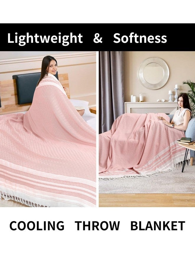 Genovega Giant Turkish Beach Towel Boho Beach Throw Blanket Anti Resistant Sand Free Quick Dry Lightweight Sandless Cloud Hawaii Honeymoon Travel Essentials Xl Big Huge Jumbo Women Summer Vacation Gift - Image 5
