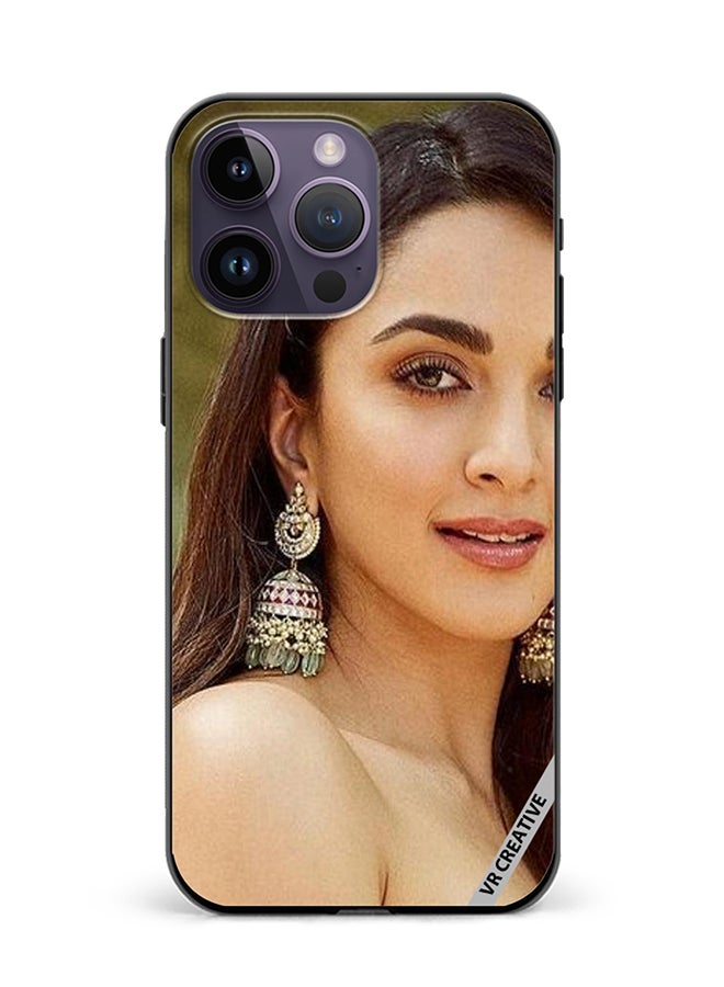 VR CREATIVE Protective Case Cover For Apple iPhone 16 Pro Bollywood Actress Rashmika Mandanna Design Multicolour - Image 1