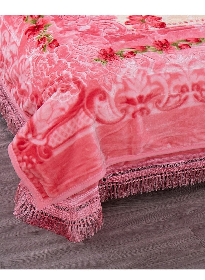 Stargold Korea Quality Blanket Set of 4 Pieces King Size Super Soft Double Ply Combo Blanket - Image 4