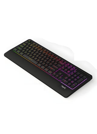 Havit KB488L Mechanical Keyboard – RGB Backlight, Durable Keys, USB Connection,    Cable Length 1500 mm -Black - pzsku/Z321DA267D7FEA98A7529Z/45/1741264446/b28de5a4-99ee-4919-a605-4a33c1086209