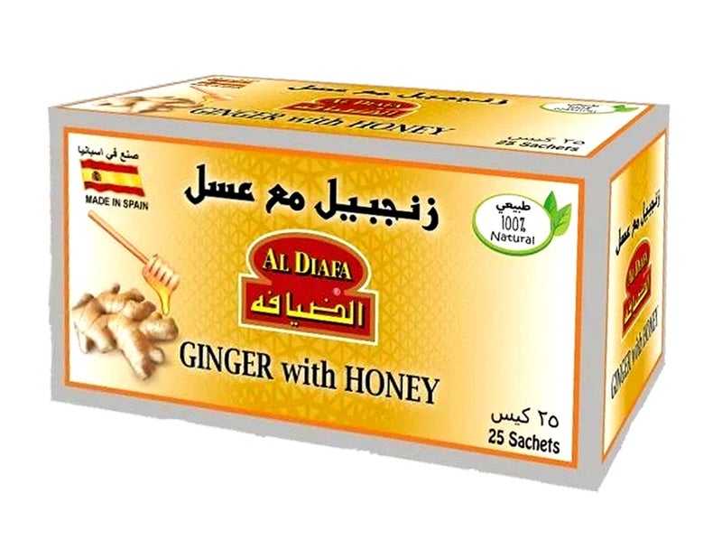 Hospitality Ginger Tea with Honey - 25 Tea Bags