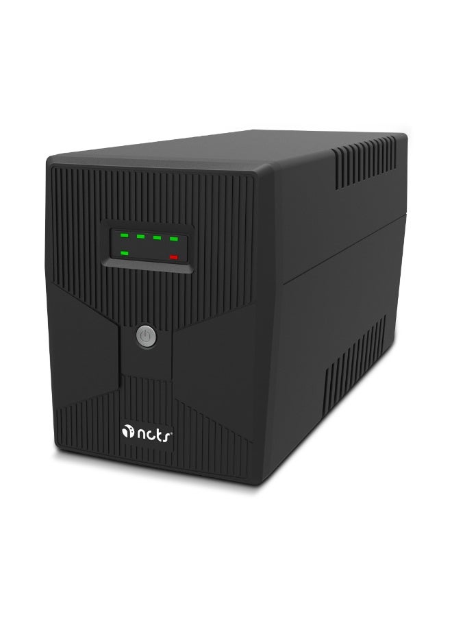 NCTS Line Interactive UPS NCTS QSTROM L SERIES 2000VA Voltage Input 220V Buck Up AVR Voltage Stabilization Fast Transfer Reliable Buck Up for Home & Office Equipment - Image 2