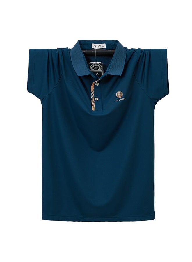 POLO Plus Size Summer  Mens  Polos  Cotton Soft Breathable Casual Loose Male Short Sleeve Polos Brand Men's Clothing - Image 1