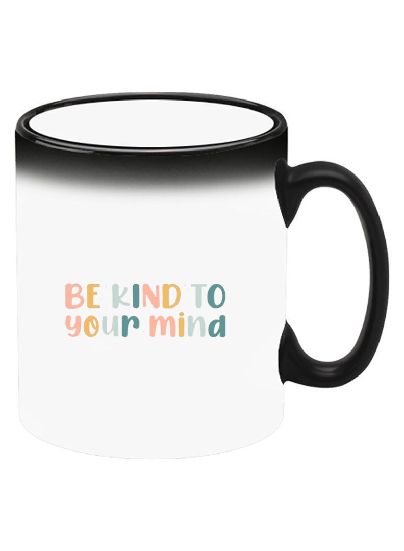 Theodor Color Changing Heat Sensitive Ceramic Mug, Image Revealed When HOT Liquid is Added! Be kind - Image 2
