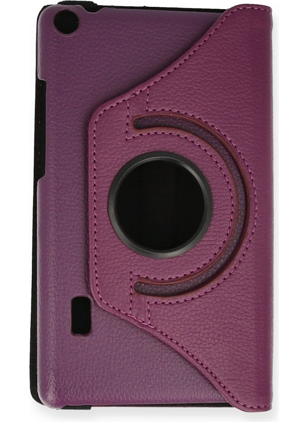 Bilişim Aksesuar - Huawei Mediapad T3 7 Case 360 ​​Tablet Swivel Case - Plum - Image 1