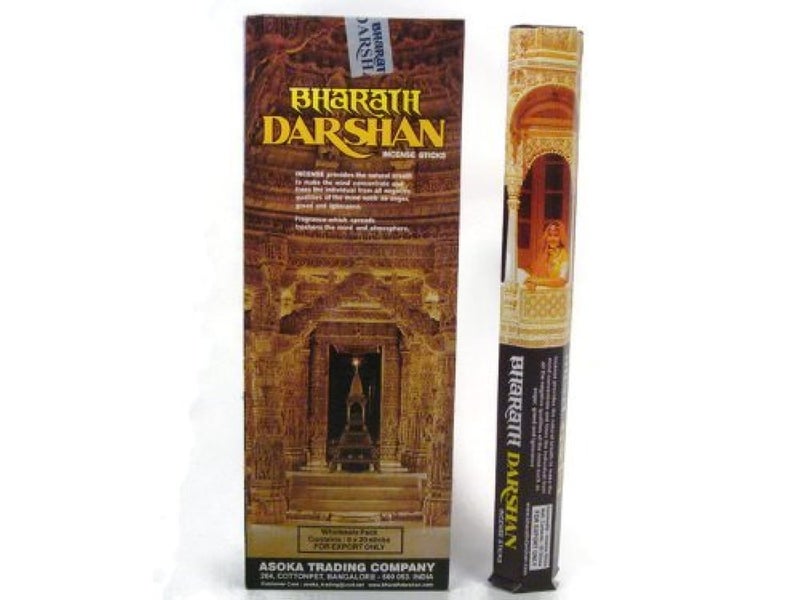 Darshan Bharat Darshan Incense Sticks Handmade in India. Six Pack of 120 Sticks. - Image 5