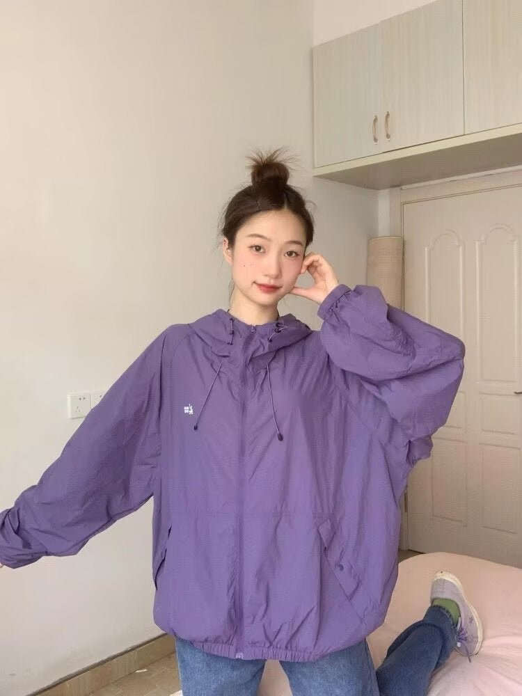 Fashionable Lightweight Breathable Sun Protection Jacket For Men And Women, Short Stylish Loose Versatile Fashion Sun Protection Coat - Image 4