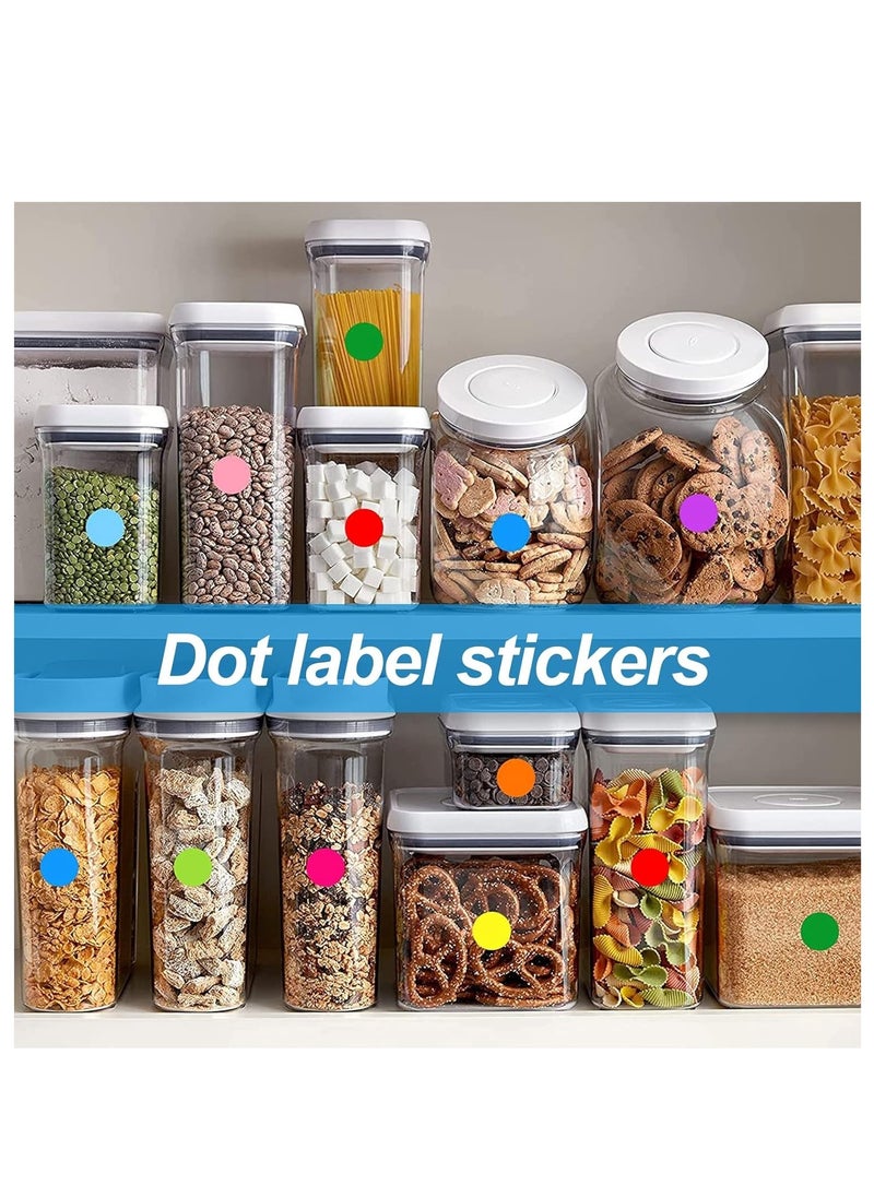 Sadaf - 240-Piece Round Labels 25mm Diameter Yellow - Image 1