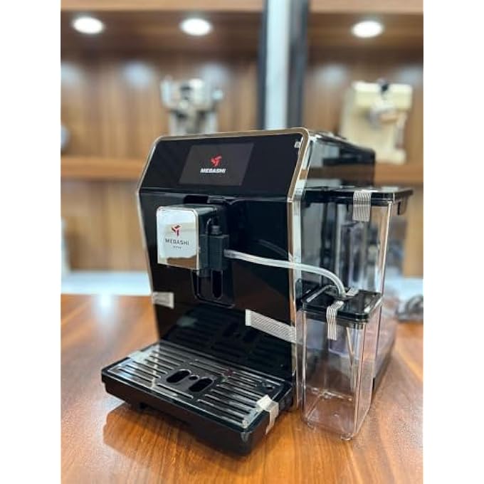 FIPKA Mebashi 19 Bar Automatic Coffee Machine With Adjustable Spout And Bean Container Black  MeAcm5000 - Image 2