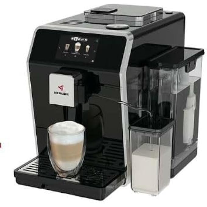 FIPKA Mebashi 19 Bar Automatic Coffee Machine With Adjustable Spout And Bean Container Black  MeAcm5000 - Image 1