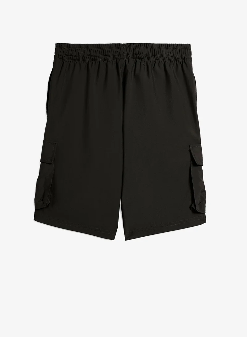 PUMA Youth Essential No. 1 Logo Woven Cargo Shorts